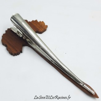 Barrette pince cheveux bois artisanale arbre