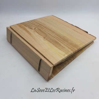 Album photo à customiser en bois fabrication artisanale scrapbooking