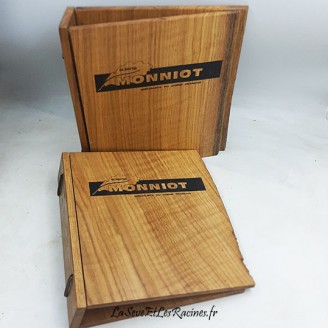 classeur personnalisable en bois artisanal bio avec logo entreprises catalogue