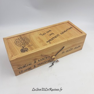boîte en bois sur mesure