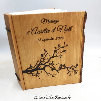 album photo en bois personnalisable