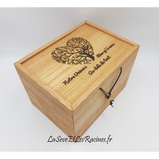 boîte personnalisée artisanale cadeau mariage