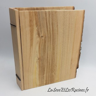 Album photo à customiser en bois fabrication artisanale scrapbooking