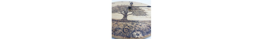 Décoration & objets en bois personnalisés pour la maison