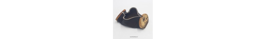 Sacs & trousses en bois et cuir